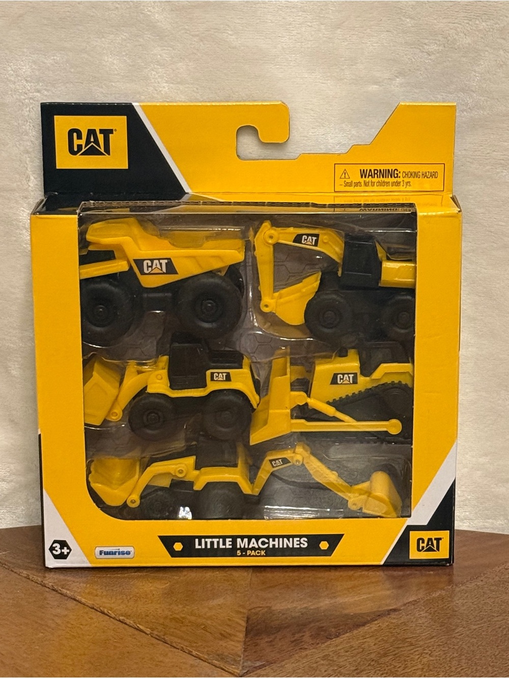 CAT Little Machines Construction Vehicles 5-Pack New Ages 3+